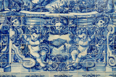 Azulejo a São Bento vasútállomáson